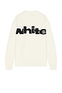 view 2 of 4 Shared Logo Knit Crewneck in Cream