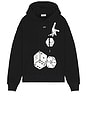 view 1 of 4 Dices Skate Hoodie in Black