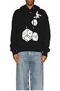 view 3 of 4 Dices Skate Hoodie in Black