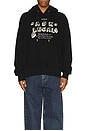 view 4 of 5 Arrow Ask Legal Skate Hoodie in Black