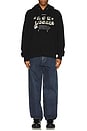 view 5 of 5 Arrow Ask Legal Skate Hoodie in Black