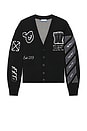 view 1 of 5 Varsity Cardigan in Black