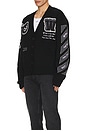 view 4 of 5 Varsity Cardigan in Black
