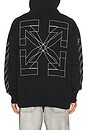 view 4 of 6 Double Arrow Skate Hoodie in Black