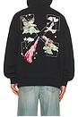 view 3 of 5 Dream Arrow Skate Hoodie in Black