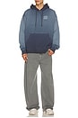 view 5 of 5 Offline Half Arrow Skate Hoodie in Cloud Blu Graphite