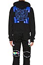 view 4 of 6 Wizard & Cat Hoodie in Black & Blue