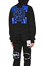 view 5 of 6 Wizard & Cat Hoodie in Black & Blue