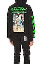 view 1 of 4 Pascal Painting Over Hoodie in Black & Multi