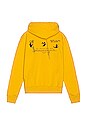 view 2 of 3 OW Logo Workers Slim Hoodie in Yellow & Black