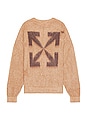 view 1 of 3 Arrow Mohair Skate Knit Crewneck Sweater in Camel