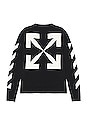 view 1 of 4 PULL DIAGONAL ARROW in Black & White