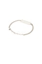 view 4 of 3 Diag Bracelet in Silver
