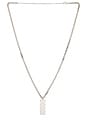 view 1 of 4 Diag Necklace in Silver