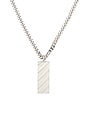 view 2 of 4 Diag Necklace in Silver