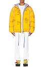 view 5 of 5 Industrial Zipped Puffer in Yellow