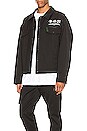 view 4 of 7 VESTE TECH JACKET KEY in Black & White