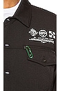 view 7 of 7 VESTE TECH JACKET KEY in Black & White
