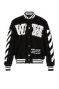 view 1 of 3 Varsity Jacket in Black