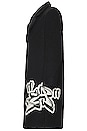 view 3 of 4 Graff Wool Skate Coat in Black & White
