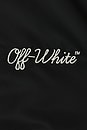 view 3 of 5 Script Bomber Jacket in Black & White