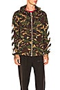 view 2 of 6 Zipped Hoodie in Camouflage