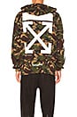 view 5 of 6 Zipped Hoodie in Camouflage