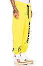 view 2 of 4 Off Sweatpants in Yellow