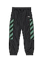 view 1 of 3 PANTALON FORME SURVÊTEMENT in Black & White