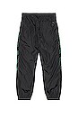 view 2 of 3 PANTALON FORME SURVÊTEMENT in Black & White