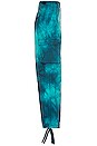 view 4 of 4 Tie Dye Cargo Pant in Turquoise