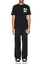 view 5 of 5 PANTALON in Black & White