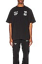 view 2 of 6 T-SHIRT MONA LISA GRAPHIC in Black & Red