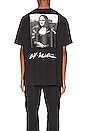 view 5 of 6 T-SHIRT MONA LISA GRAPHIC in Black & Red