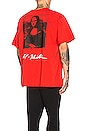 view 1 of 5 Mona Lisa Graphic Tee in Red & Black