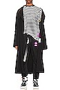 view 4 of 5 T-SHIRT FWRD EXCLUSIVE STRIPED in Black