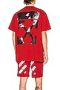 view 1 of 6 Caravaggio Arrow Over Tee in Red