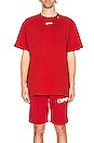 view 2 of 6 Caravaggio Arrow Over Tee in Red