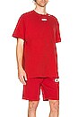view 3 of 6 Caravaggio Arrow Over Tee in Red