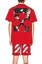 view 4 of 6 Caravaggio Arrow Over Tee in Red