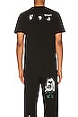 view 3 of 4 Big OW Logo Tee in Black & White