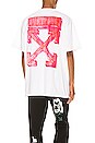 view 1 of 5 Marker Over Tee in White & Red