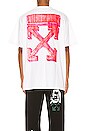 view 4 of 5 Marker Over Tee in White & Red