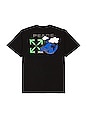 view 1 of 3 ФУТБОЛКА PEACE WORLDWIDE in Black