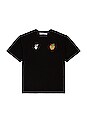 view 2 of 3 Apple Over Tee in Black & Red