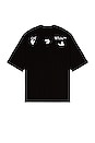 view 1 of 4 T-SHIRT HAND OW in Black