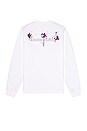 view 1 of 3 T-SHIRT L/S in White