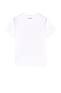 view 2 of 3 T-SHIRT MONALISA in White & Blue