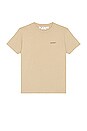 view 2 of 4 Caravaggio Arrow Slim Tee in Dark Sand