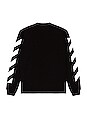 view 2 of 4 Diagonal Helvetica Skate Tee in Black